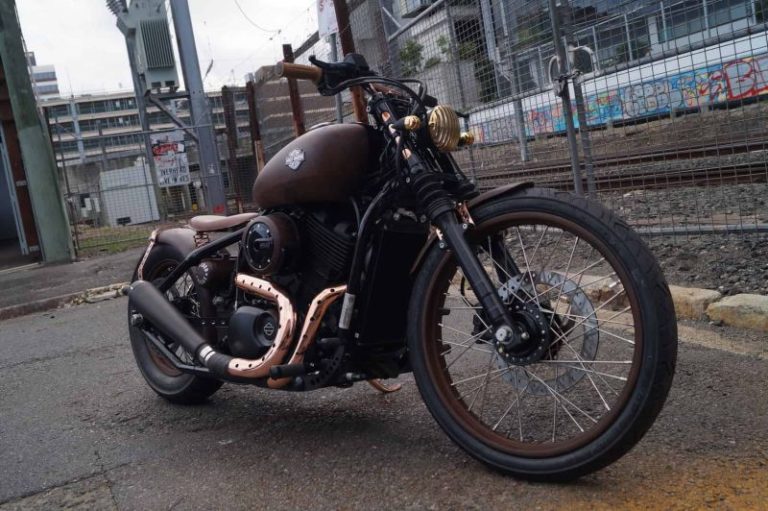 Harley Davidson Street Rad Bobber 500 By Smoked Garage