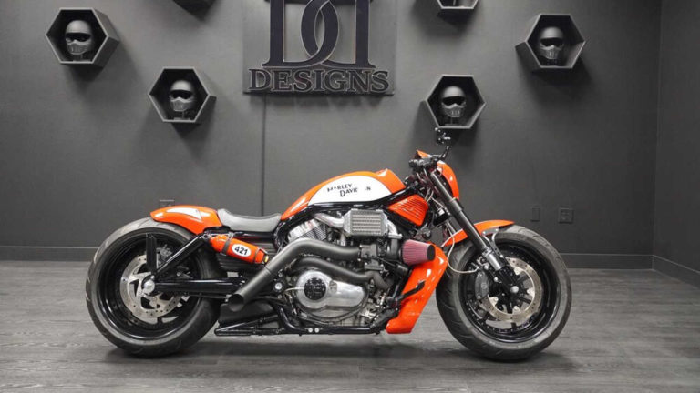 Harley Davidson Custom V Rod Turbo By Dd Design