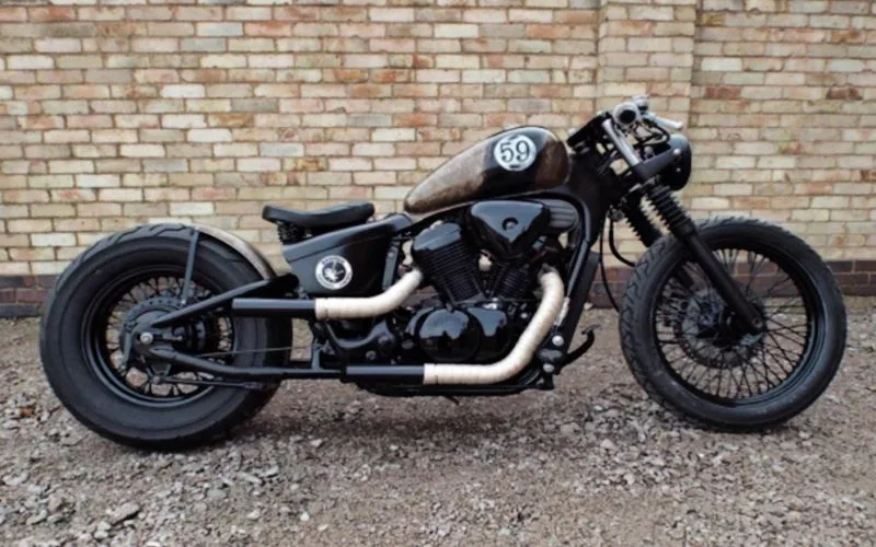 Honda bobber Custom 59 by Voodoo Custom Cycles