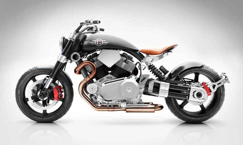 Hellcat Speedster Conceptbike by Combat motors