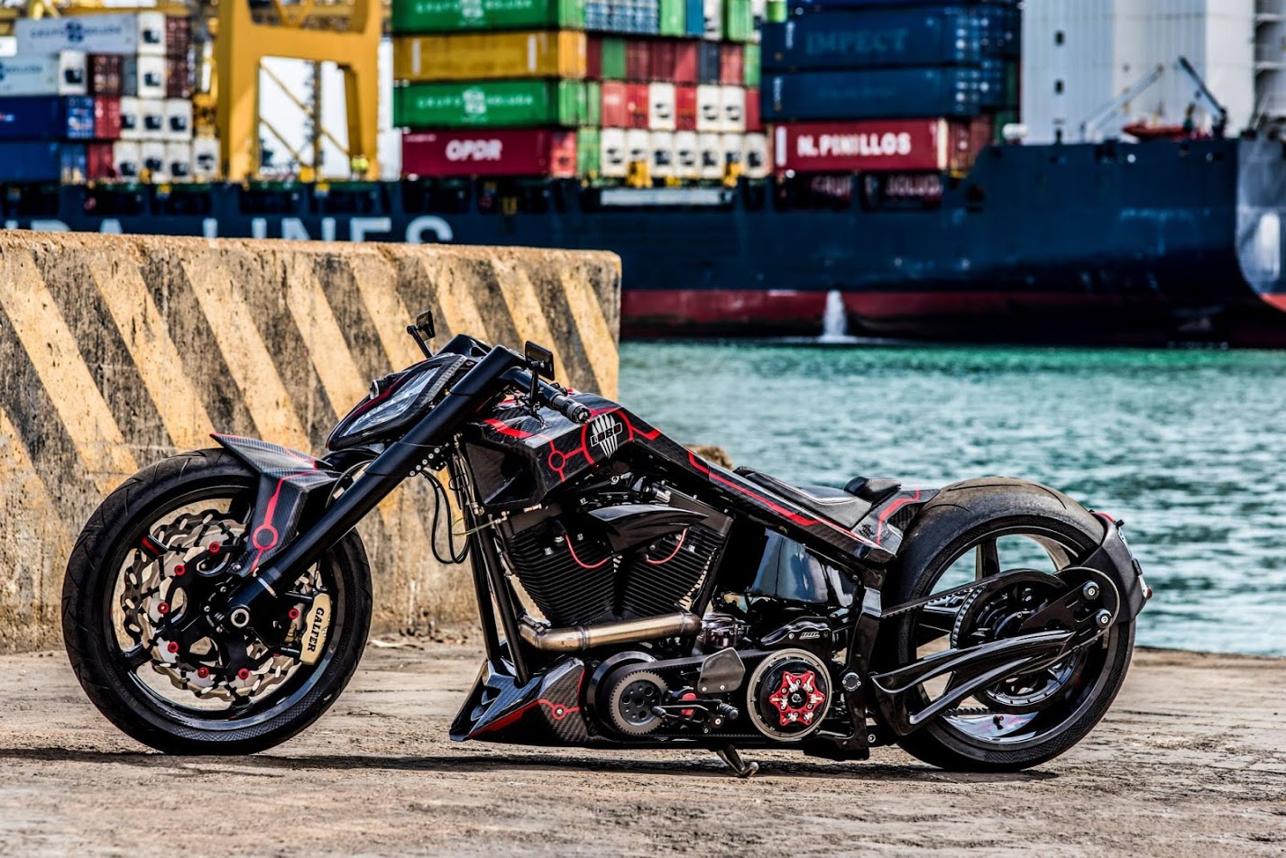 Harley-Davidson V Rod Drag ‘Lobo 3’ preparada por LoboMotive