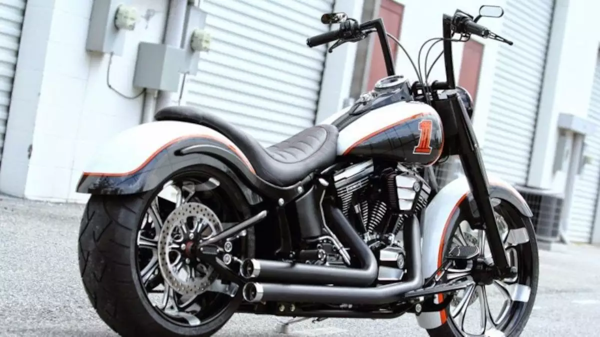 Harley Davidson Fat Boy Ape Hanger by The Bike Exchange