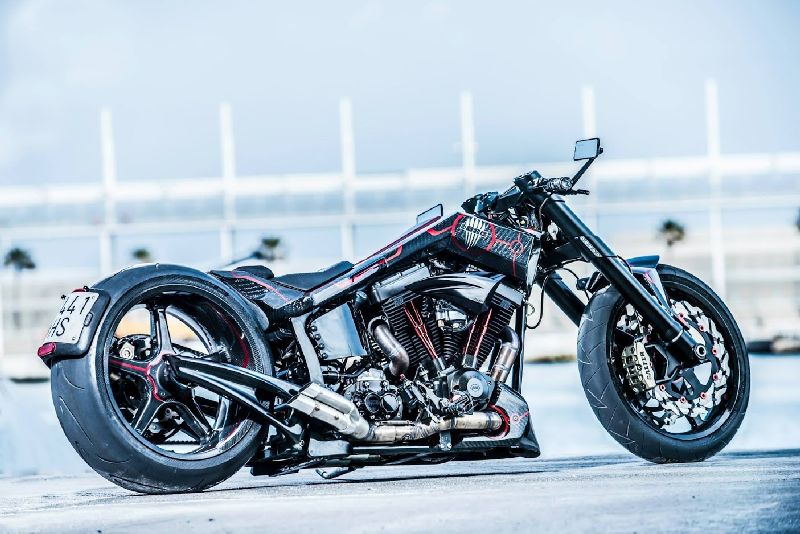 Harley Davidson V Rod Drag Custom Lobo 3 by LoboMotive