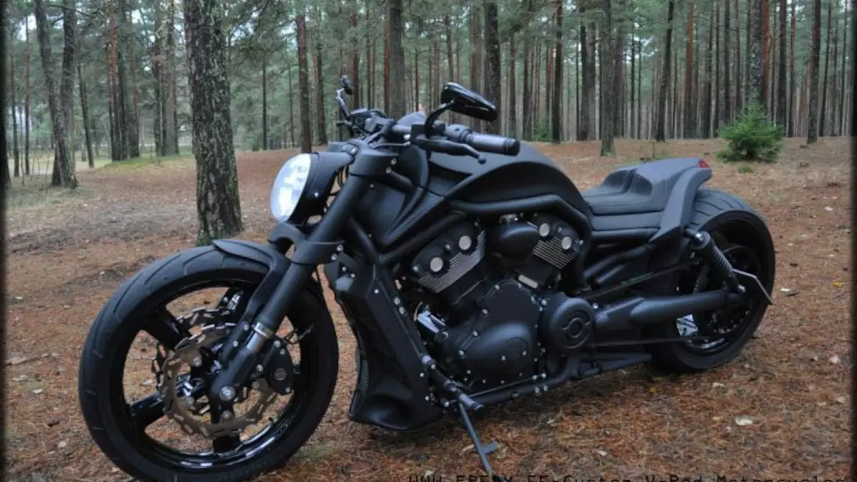 Harley Davidson V Rod 'Night' by Fredy Harley Davidson V Rod Night by Fredy