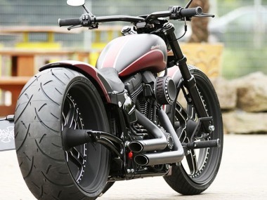 Harley Davidson Softail 'ME 888' by Thunderbike