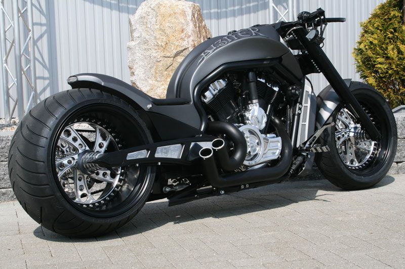 v rod custom exhaust