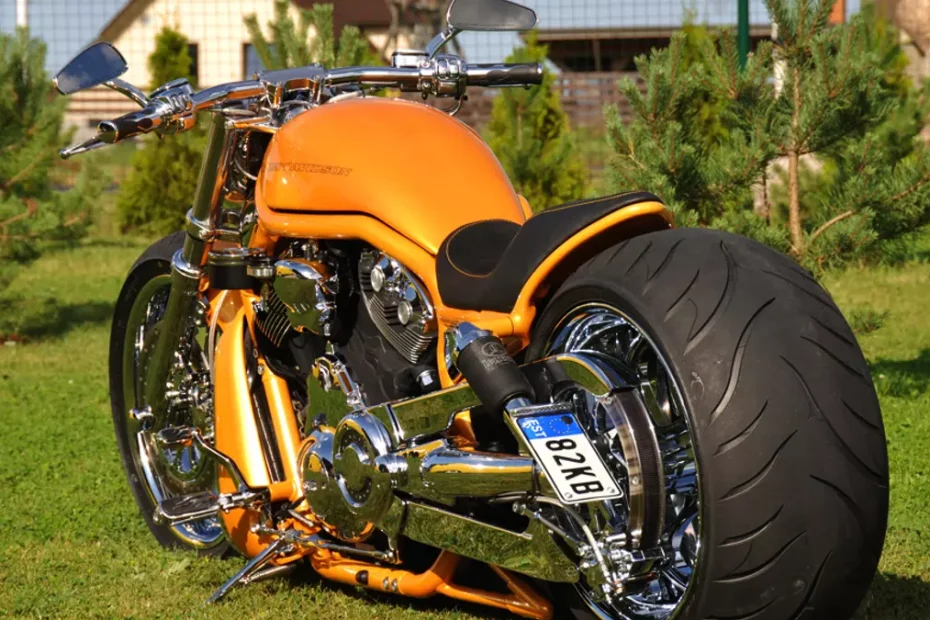 Harley-Davidson-V-Rod-Orange-dream-by-Fredy