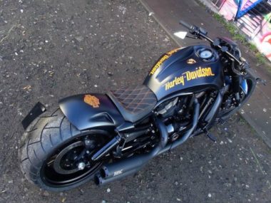 Harley Davidson Night Rod Orange One by Bad Boy Customs