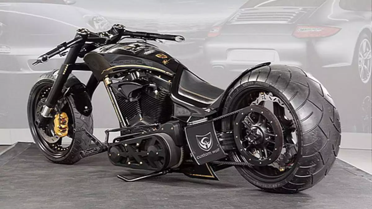 Harley Davidson S&S Cycles “Porsche” by Custom Wolf