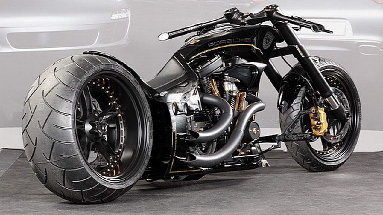 Harley Davidson S&S Cycles "Tribute to Porsche" by Custom Wolf