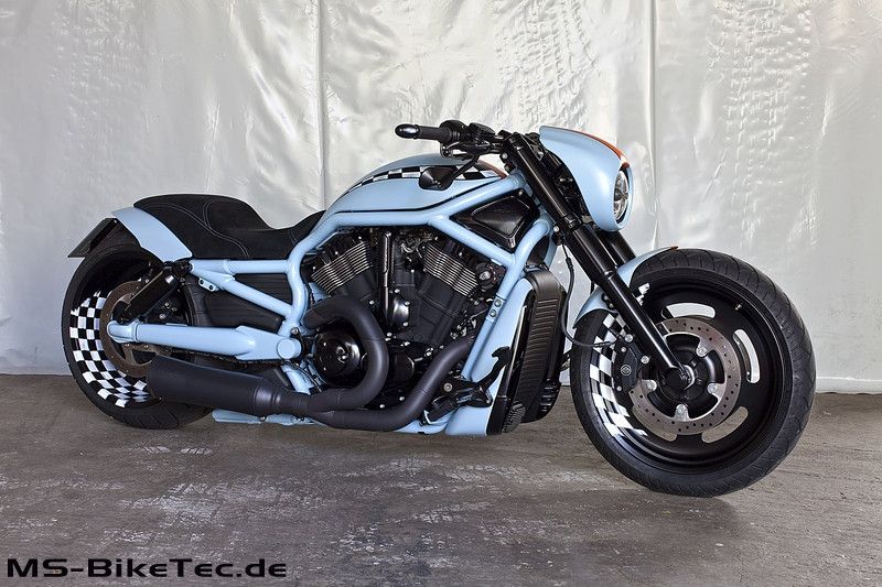 Harley Davidson V Rod ‘Gulf’ by MS-BikeTec