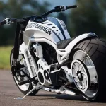 Harley Davidson V-Rod muscle custom 'FL-AAA' by Bundnerbike