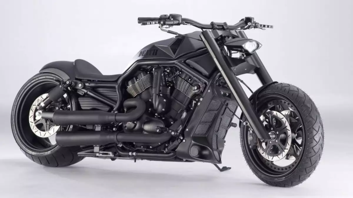 Harley Davidson V Rod ‘Transformer’ by Bündnerbike