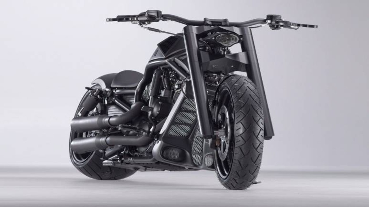 Harley Davidson V Rod ‘Transformer’ by Bündnerbike