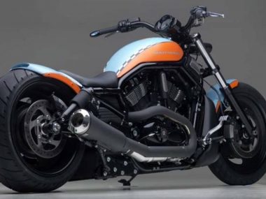 Harley-Davidson Night Rod “Gulf” by Bündnerbike