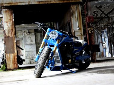 Harley Davidson V Rod "Iceman" by SK-Brush