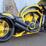 Harley Davidson V Rod aventador by No Limit Custom