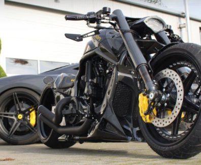 Harley Davidson V Rod carbon by No Limit Custom
