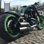Harley Davidson Night Rod Green Hell Magno Shiny by 69Customs