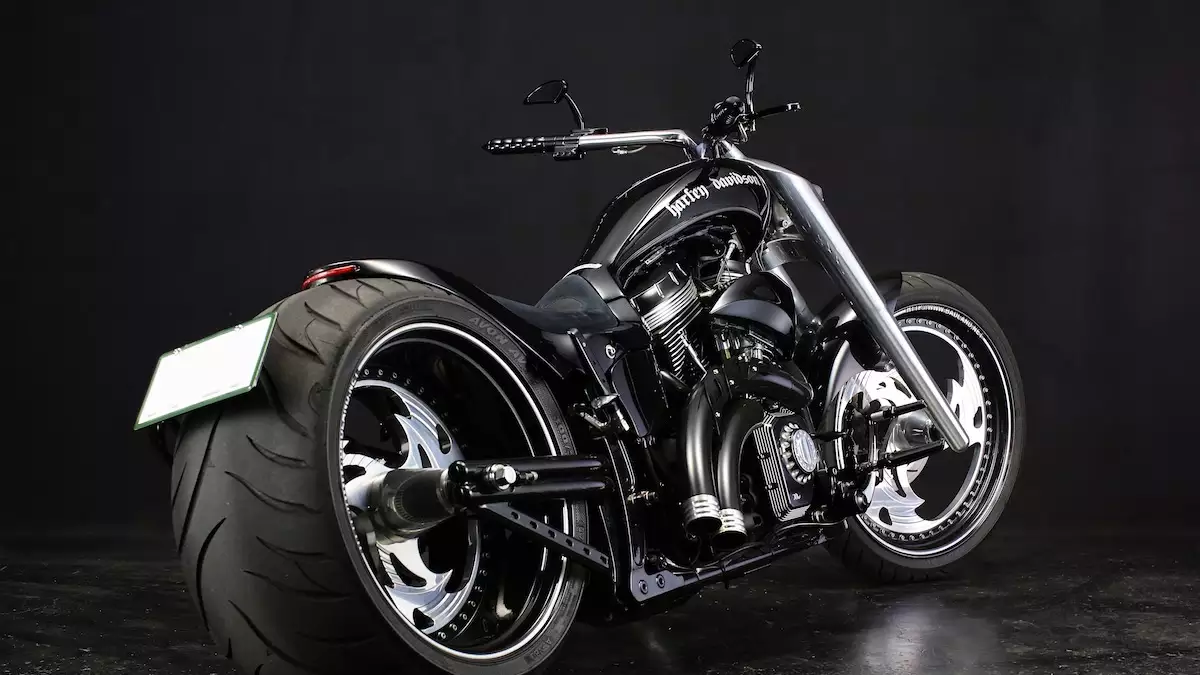 Harley-Davidson Softail 'G-Force' by Bad Land Harley-Davidson Softail ‘G-Force’ by Bad Land