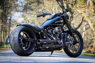 Harley-Davidson Fat Boy 'Fatblack' by Thunderbike