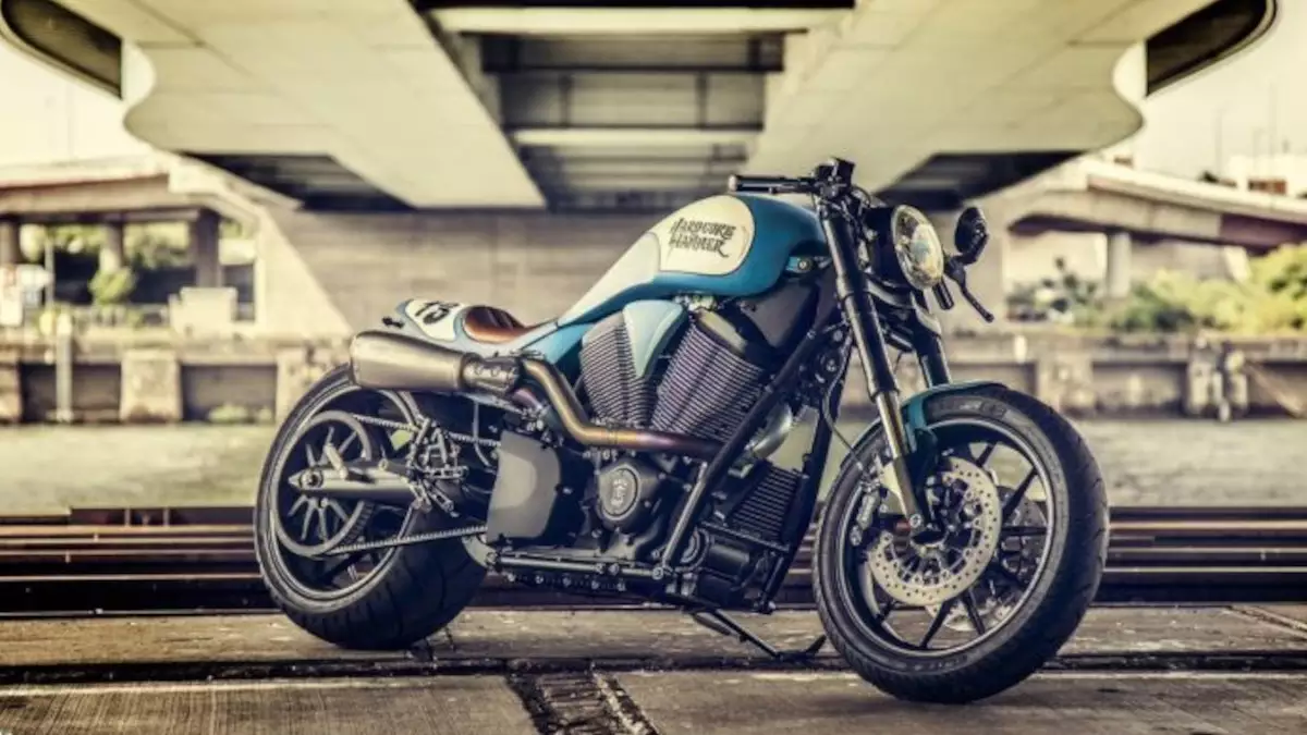 Victory Hammer Cafe Racer by Walz Hardcore Cycles