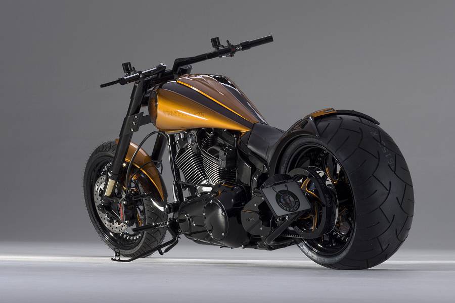 Harley-Davidson Softail “COPPER ORE” by Bündnerbike