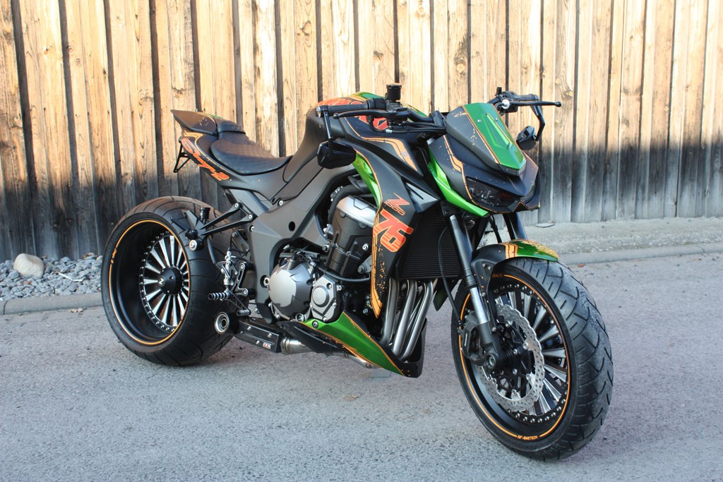 Kawasaki Z1000 Performance by Black Bobber from Switzerland