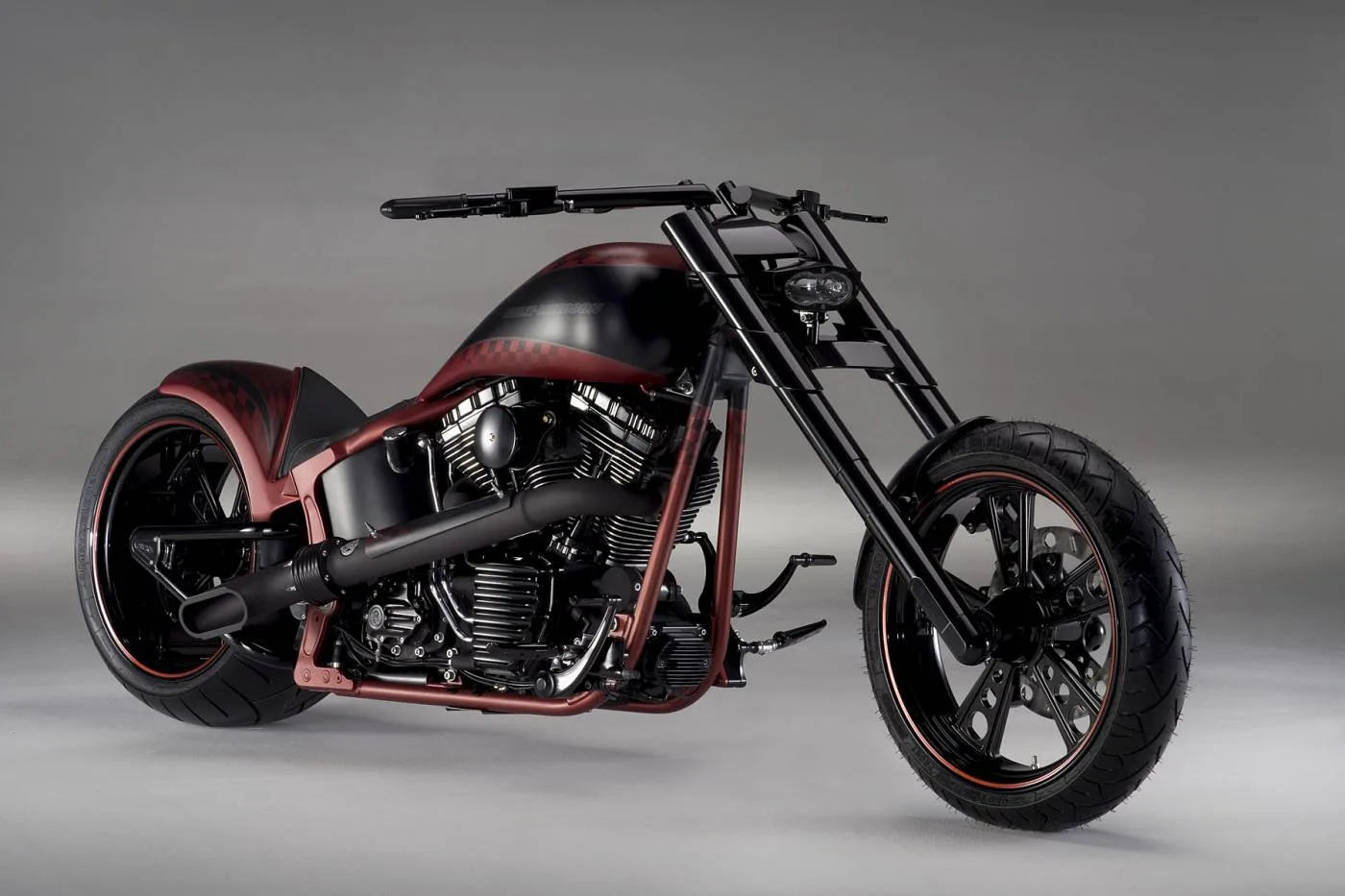 Harley-Davidson Softail Red Machine by Bundnerbike