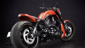 Harley Davidson V Rod motorcycle ‘Scuderia’ by Bad Land