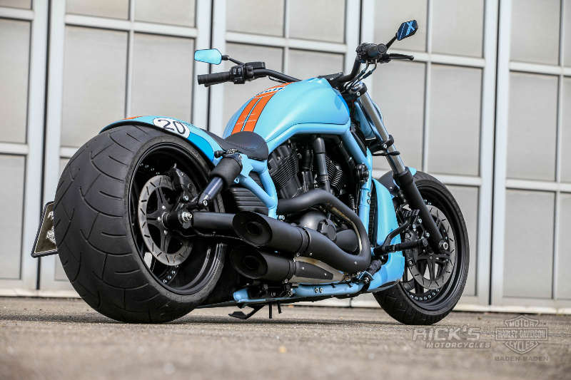 Harley-Davidson V-Rod muscle Le Mans by Rick's motorcycles