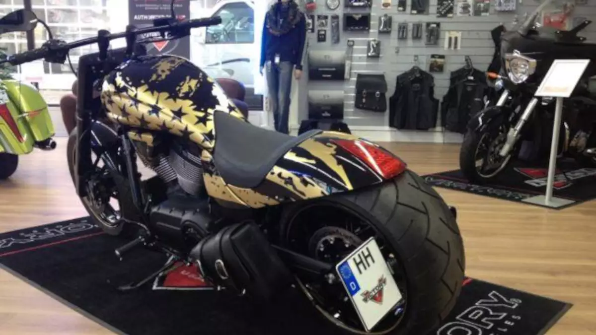 Victory Hammer bike 'Jekill & Hyde' by PowerSport