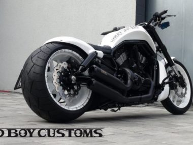 Harley Davidson Night Rod GeoWhite by Bad Boy Customs
