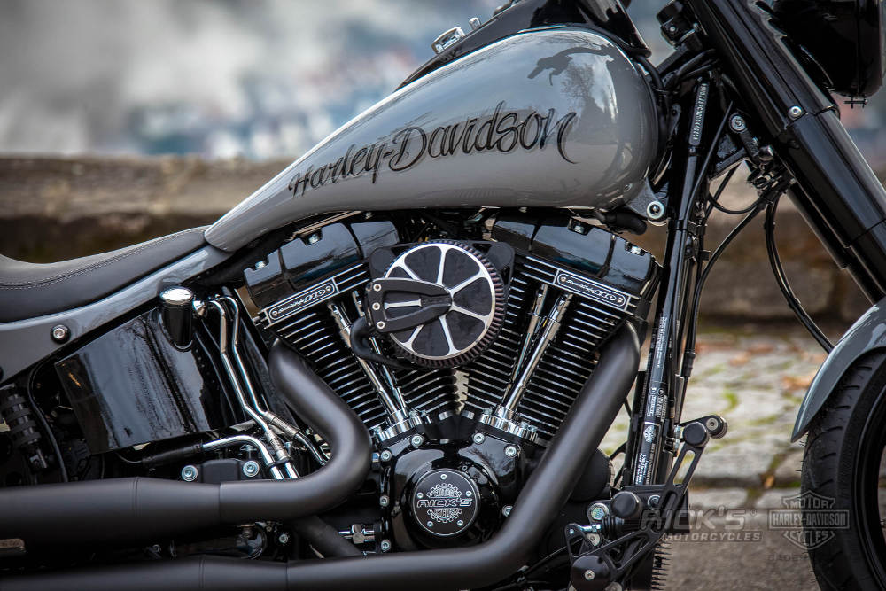 rick's harley davidson fat boy