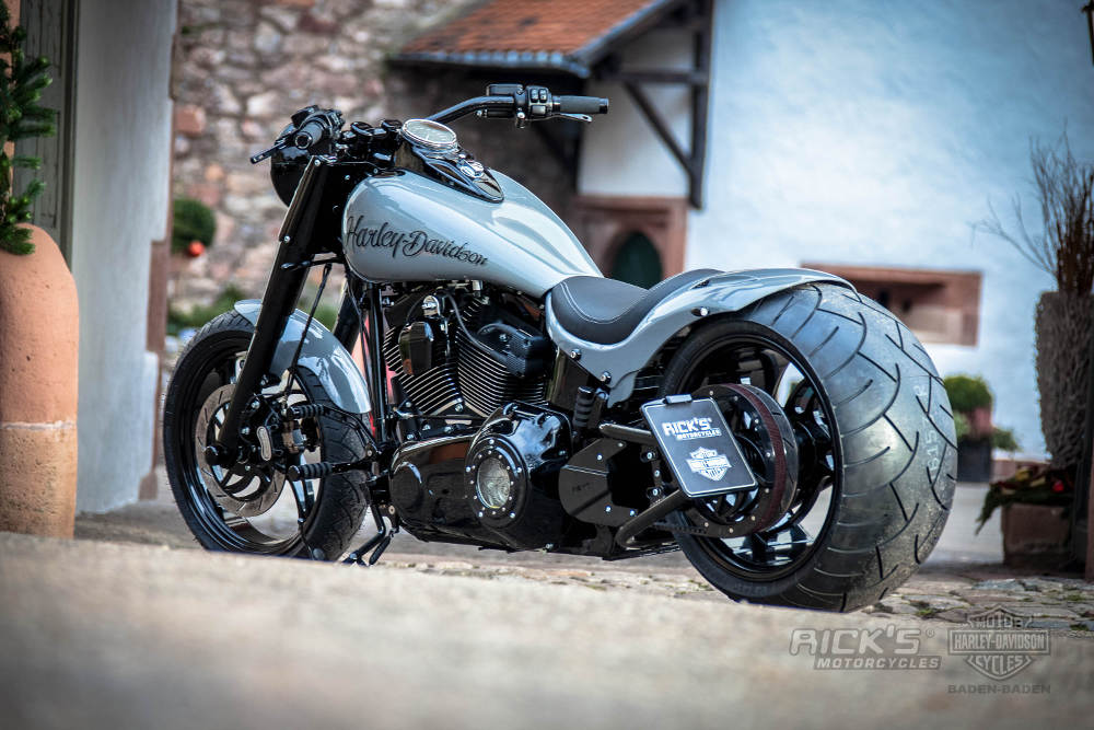 Omg Harley Softail Fat Boy Custom By Rick S Motorcycles