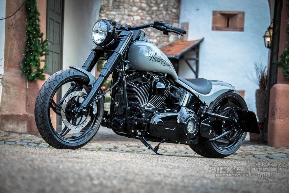 ⛔ Omg Harley Softail Fat Boy Custom By Ricks Motorcycles 4296