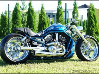 Harley Davidson V Rod Chrome by Fredy