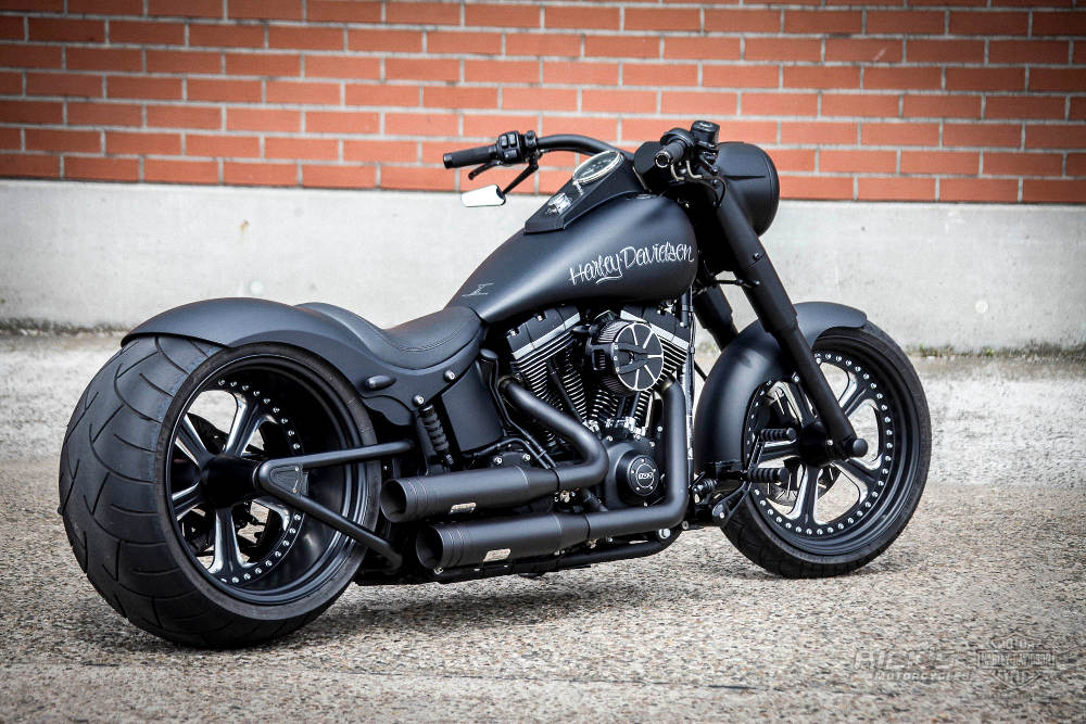 harley fatboy custom