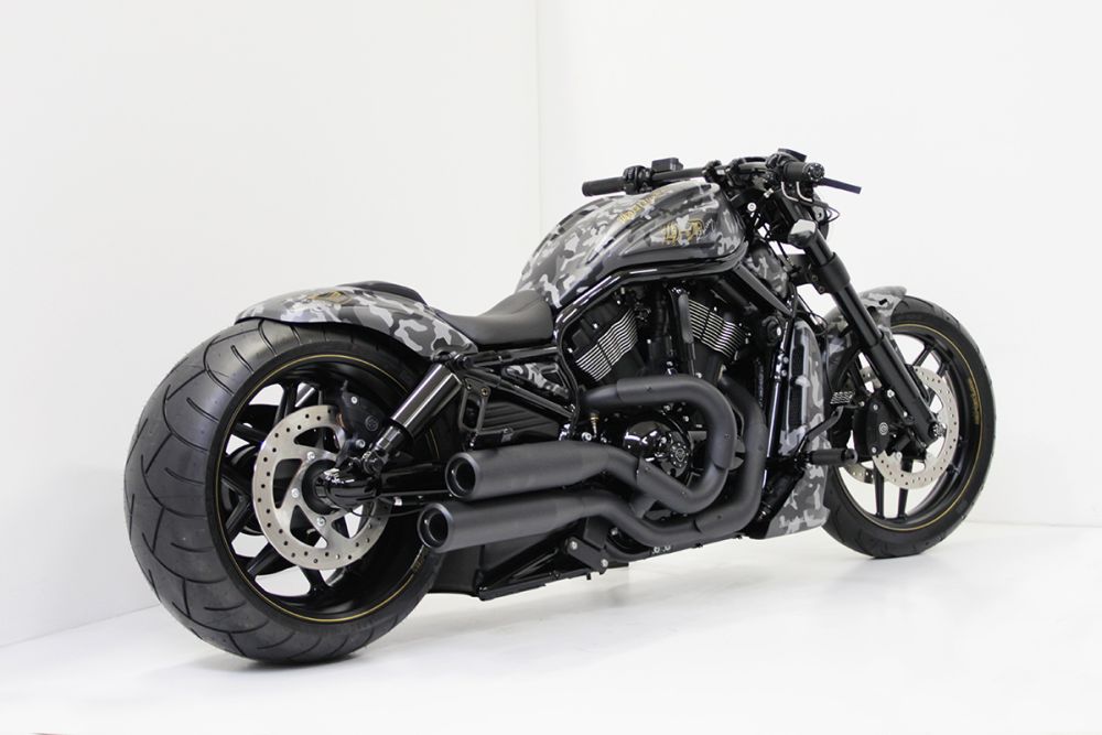Harley Davidson V Rod “Camouflage” by Cult-Werk
