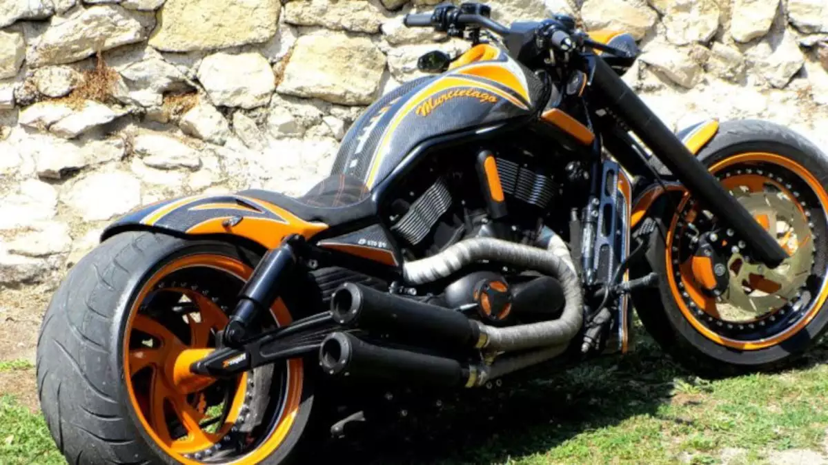Harley Davidson V Rod ‘Murcielago’ by X-Trem