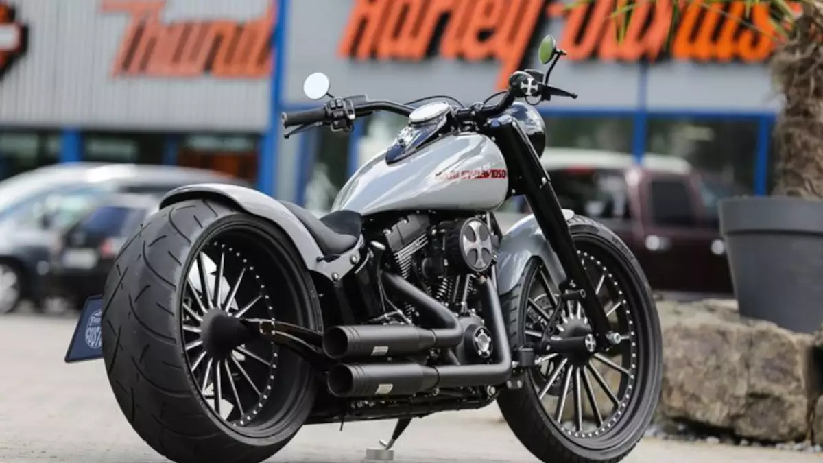 Harley Davidson Softail ‘Freespoke’ by Thunderbike