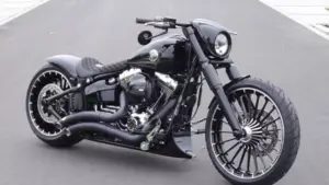 Harley-Davidson Softail Breakout “Flatout” by MS-Biketec