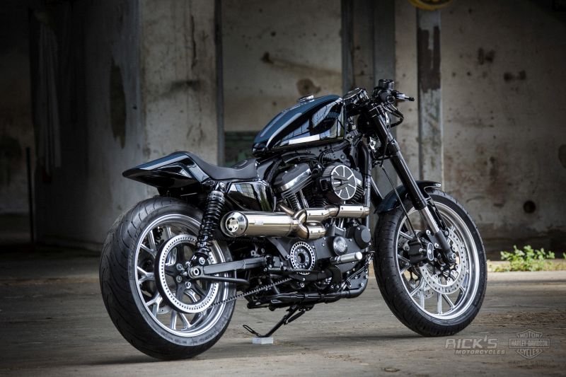 Harley Davidson Sportster “Raceline Roadster” by Rick’s Motorcycles