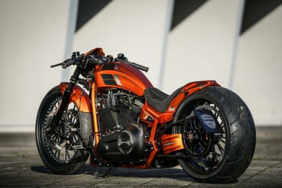 Harley Softail Breakout 'GP Style' by Thunderbike