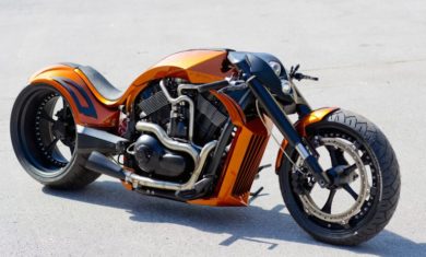 Harley Davidson V Rod v stealth by Dreamachine