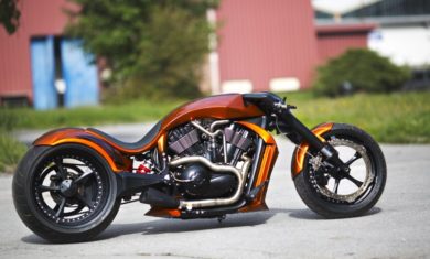 Harley Davidson V Rod v stealth by Dreamachine