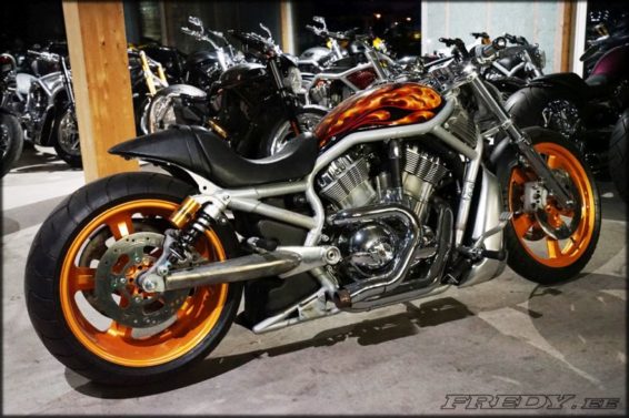 Harley-Davidson V-Rod muscle 'Six' by Fredy motorcycles