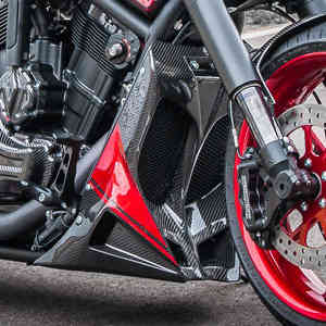 Radiator cover for Motorcycle