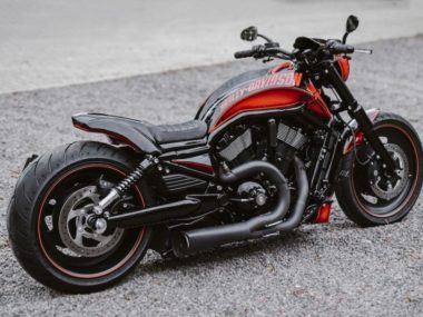 Harley-Davidson Night Rod Red BadBoy by nKiller Custom 4