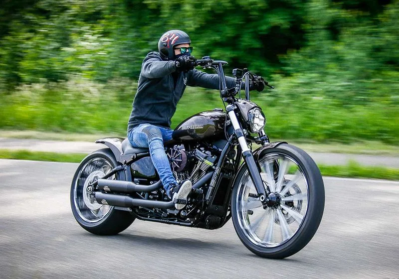 Harley-Davidson Softail Breakout Collective Performance with CCE by Rick's